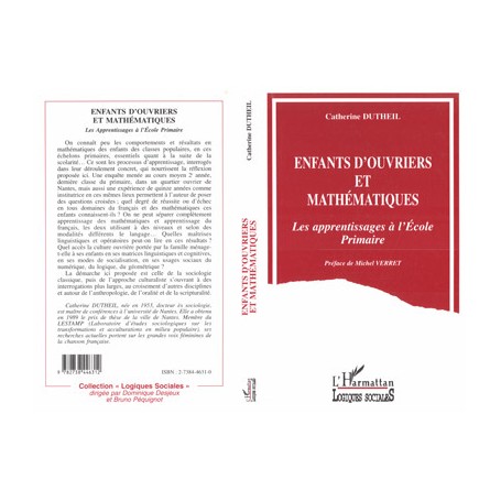 ENFANTS D'OUVRIER ET MATHÉMATIQUES