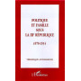 Politique et famille sous la IIIe République