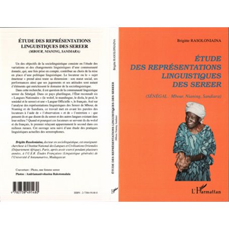 ETUDE DES REPRESENTATIONS LINGUISTIQUES DES SEREER