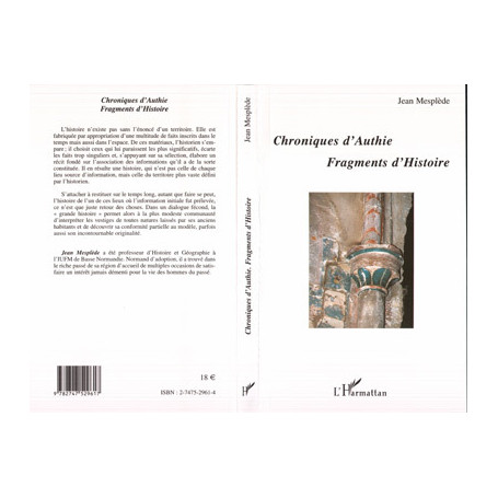 CHRONIQUE D'AUTHIE - FRAGMENTS D'HISTOIRE
