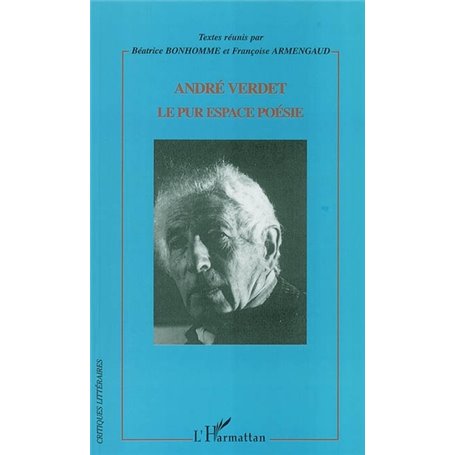 André Verdet - Le pur espace poésie