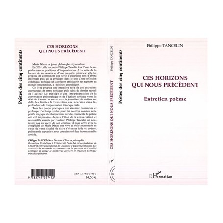 Ces horizons qui nous précèdent