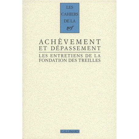 Achèvement et dépassement