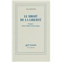 Le droit de la liberté