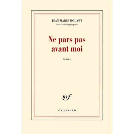 Ne pars pas avant moi