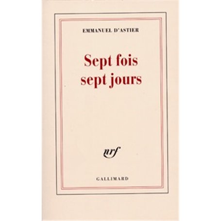 Sept fois sept jours