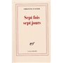 Sept fois sept jours