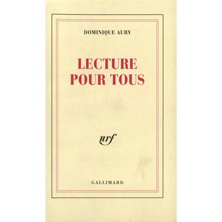 Lecture pour tous