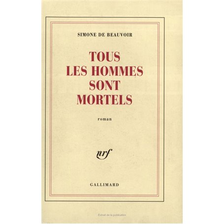 Tous les hommes sont mortels