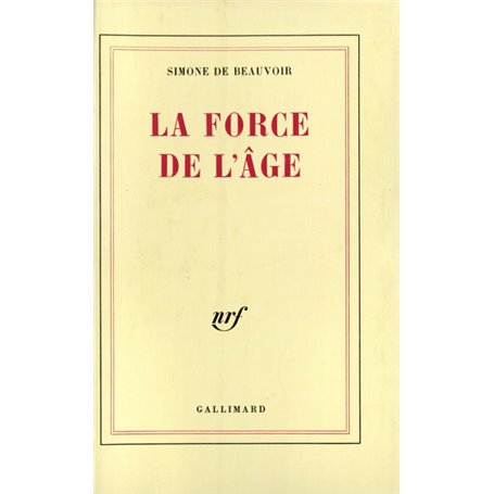 La force de l'âge