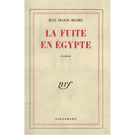 La fuite en Égypte