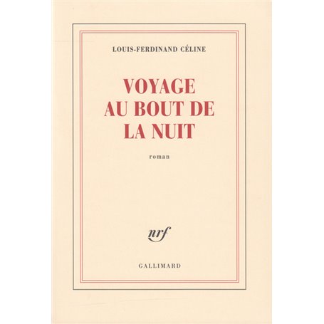 Voyage au bout de la nuit