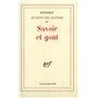 Savoir et goût