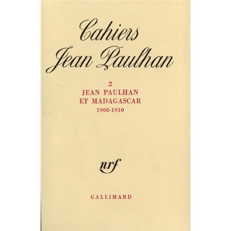 Jean Paulhan et Madagascar