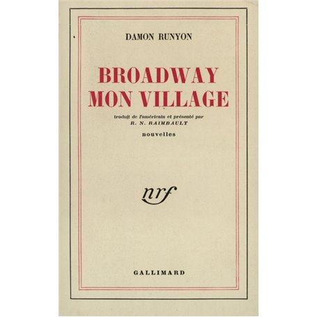 Broadway, mon village