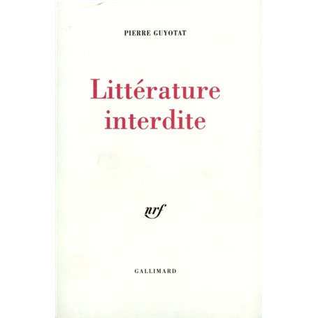 Littérature interdite