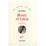 Henry et Caton