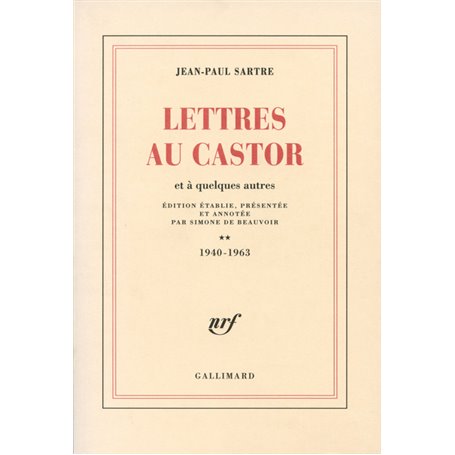Lettres au Castor et à quelques autres