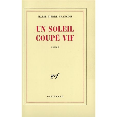 Un soleil coupé vif