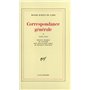 Correspondance générale