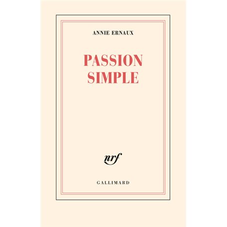 Passion simple