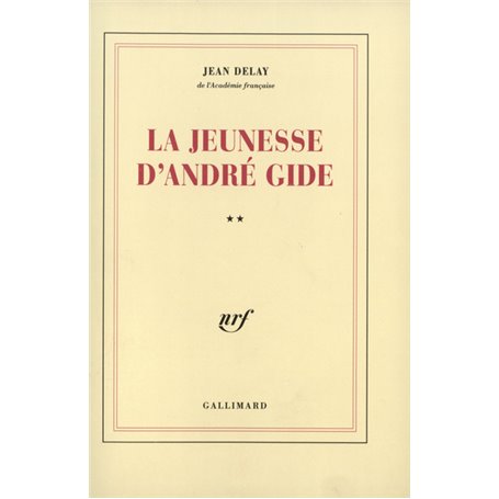 La jeunesse d'André Gide