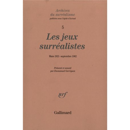 Les jeux surréalistes