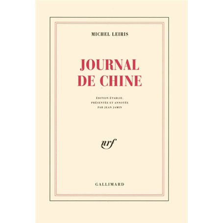 Journal de Chine