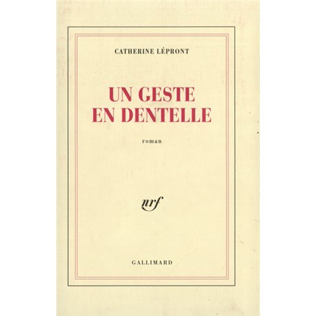 Un geste en dentelle