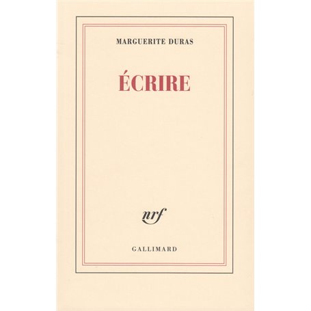 Écrire