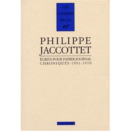 Écrits pour papier journal