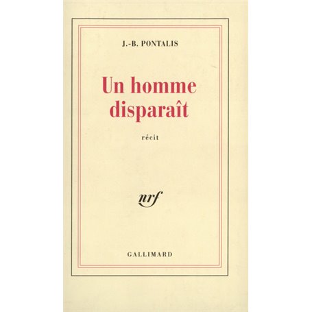 Un Homme disparaît