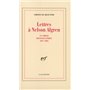 Lettres à Nelson Algren