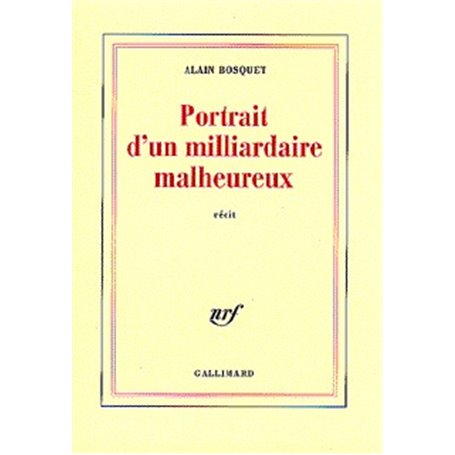 Portrait d'un milliardaire malheureux
