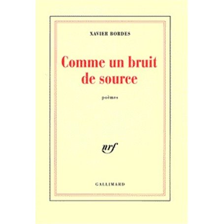 Comme un bruit de source
