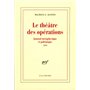 Le Théâtre des opérations