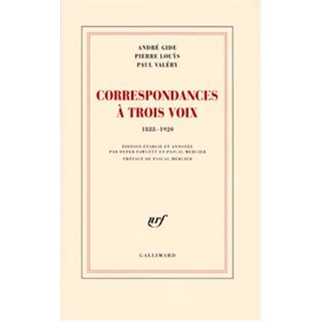 Correspondances à trois voix