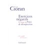 Exercices négatifs