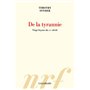 De la tyrannie