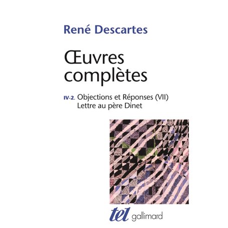 Objections et Réponses (VII) - Lettre au père Dinet