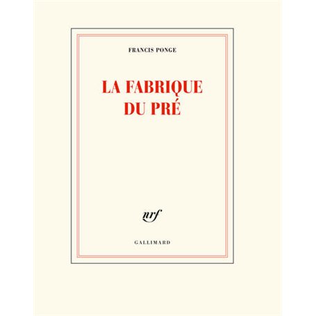 La fabrique du pré