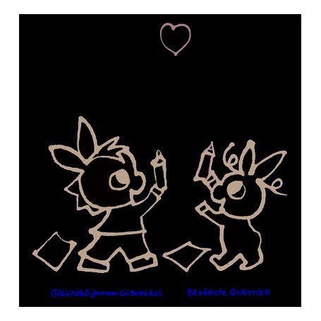 Trotro et Zaza dessinent