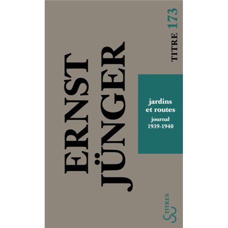 Jardins et routes journal 1 1939-1940