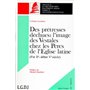 DES PRÊTRESSES DÉCHUES : L'USAGE DES VESTALES CHEZ LES PÈRES DE L'EGLISE LATINE