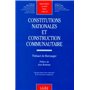 constitutions nationales et construction communautaire