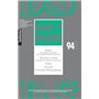 REVUE DROIT ET SOCIETE N 94 - 2016