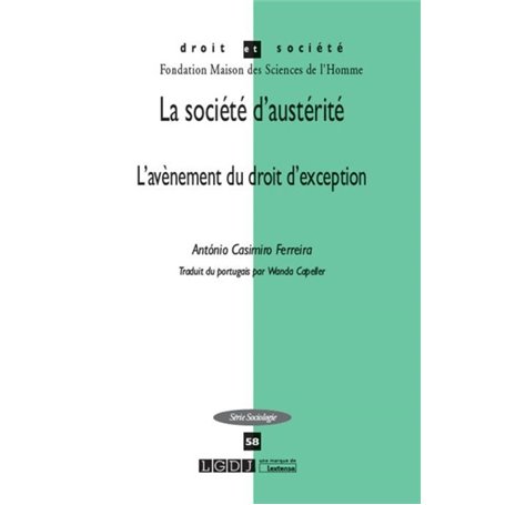 LA SOCIETE D'AUSTERITE