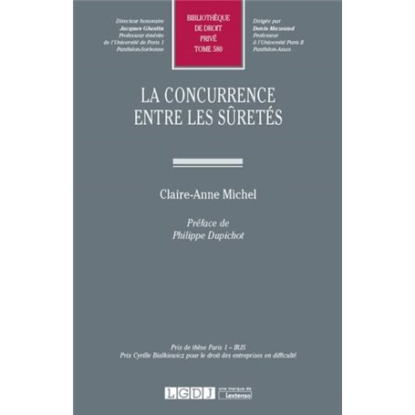 LA CONCURRENCE ENTRE LES SURETES