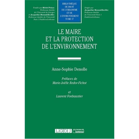 Le maire et la protection de l'environnement