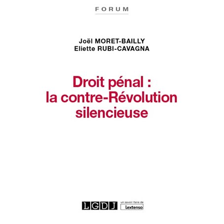 Droit pénal : la contre-Révolution silencieuse